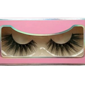 Faux Mink Eyelashes, Applicator and brush